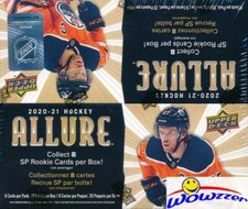 2020/21 Upper Deck ALLURE Hockey MASSIVE 20ct Factory Sealed Retail Box-120 Card picture
