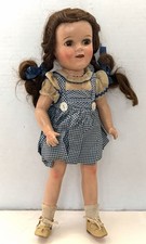 Vintage 1939 Ideal Toy Co Judy Garland as Dorothy in The Wizard of Oz 16” Doll  picture