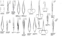 21 PC EYE MICRO MINOR SURGERY SURGICAL OPTHALMIC INSTRUMENT STUDENT SET KIT picture