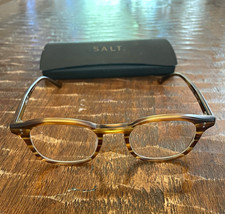 SALT. Quinn 47 Tortoise Brown Full Rim Eyeglasses Frames 47-21-145 picture