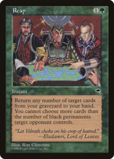 Reap X (4)-EX/NM-Tempest-U-MTG-4RCards picture
