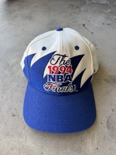 Vintage 1994 NBA Finals Logo Athletic Sharktooth Snapback Hat picture