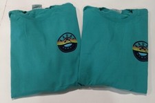 Techstyles- Kauai Hawaii Long Sleeve Teal T-Shirt picture