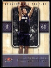2002-03 Fleer Genuine #30 Dirk Nowitzki picture