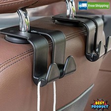 2pcs Car Seat Back Hook Car Headrest Storage Hooks Multi-purpose Car Hanger picture