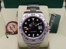 2014 Rolex Explorer II 216570 Full Set Men's 42mm Automatic Watch Full Links picture
