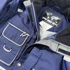 Vtg 90s Phenix Superior Performance Ski Jacket Men Medium Blue Detachable Sleeve picture