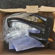BRAND NEW MOEN RONAN 4IN. CENTERET 2 HANDLE BATHRROM FAUCET -MATTE BLACK 84022BL picture