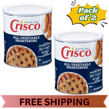 Crisco All-Vegetable Shortening, 48 oz pack of 2 picture