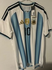 Adidas MESSI Argentina 2026 Home Authentic White Match Jersey KH3934 Size XL New picture
