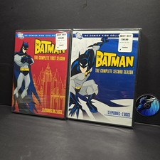 NEW SEALED DVD lot The Batman: The Complete First Second Season DC Comics  picture