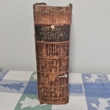 Rare Antique 1849 Webster's Unabridged Dictionary of the English Language picture
