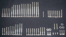 Honda XL175 XL175 Engine Bolt Kit Polished Stainless Screw Set 1973–1978 picture