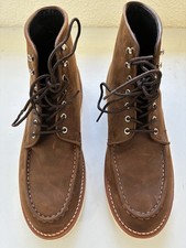 THURSDAY EVERYDAY BOOT CO. DIPLOMAT MOC TOE BOOTS BROWN MEN’S 12.5 EXCELLENT picture