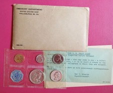 1958 US Mint Silver Proof Set in Flat Pack Envelope and Cello Sealed picture