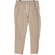 Vuori Vintage Ripstop Pants Womens Size M Khaki Tan Ripstop VW450 Activewear picture