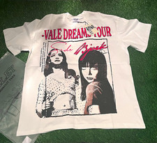 VALE USA Men’s White Sade Björk Double-Sided Graphic Print Crew Tee L picture