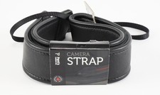 Perri's Leathers CSL-08 Thick Padded Leather Camera Strap, Black picture