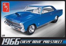 AMT 1966 Chevy Nova Pro Street 2T 1/25 Scale Model Kit [New Toy] picture