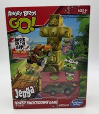 Angry Birds GO Jenga Tower Knockdown Game Hasbro Gaming ~ New picture