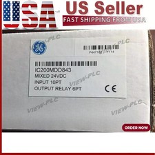 NEW IC200MDD843 GE FANUC 24VDC POS LOG input in box picture
