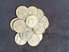 The Franklin Deal All 90%  US Silver Coin $4.50  4 OZ. 1964  picture