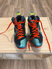 Nike LeBron 9 Cannon Men’s Mid Top Basketball Sneaker 469764-004 2011 picture