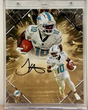 2025 Fanatics Under Wraps Emanate  Tyreek Hill Auto Gold /50 picture