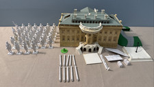 Vintage 1960s Marx Sears White House Playset Incomplete 34 Presidents 2 Ladies picture