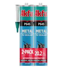 Akfix Automotive Seam Sealer Auto Body Metal PU Sealant Gray 10.1 oz 2 Pack picture