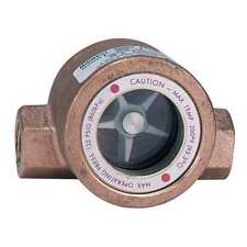 Dwyer Instruments Sfi-100-1 Single Sight Flow Indicator,Bronze,1In picture