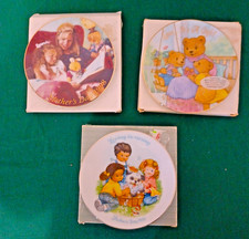 Vintage 3 AVON Mother’s Day 5” Mini Plates Boxed (1989-1996-1998) picture