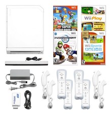 Nintendo Wii Console HD + Pick 1-4 Voomwa Remotes, Wii Sports, Mario & More picture