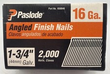 Paslode 650046 Angled Finish Nails 1 3/4