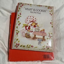 Vintage Strawberry Shortcake What’s Cookin’ Recipe Book With Box picture