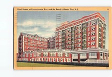 Postcard Hotel Strand Pennsylvania Avenue Atlantic City New Jersey USA picture