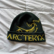 Arc'teryx Bird Word Toque Green Unisex Wool Beanie Void Winter Hat 2026 NWT picture