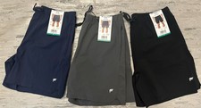 FABLETICS Men's Active Shorts Quick Dry 7 Inseam Gym Workout Zip Pockets XL XXL picture