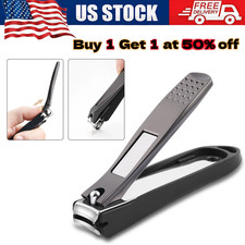Extra Large Toe Nail Clippers For Thick Hard Nail Cutter Heavy Duty Stainless US picture