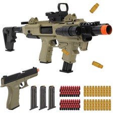 Two Modes Toy Gun Sniper Rifle with Shell Ejecting Realistic Soft Bullet Toy ... picture