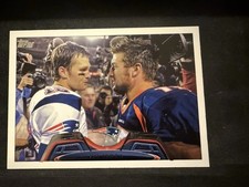 2013 Topps Tim Tebow Tom Brady #SP-TT SSP Photo Variation Patriots Broncos SSP picture