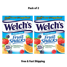 Welch's, Made With Real Fruit Fruit Snacks, Mixed Fruit, 0.8 oz, 80 Count picture