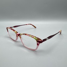 Takumi Eyewear TK1098 30 46-15-125 Floral Pink Full Rim Eyeglasses FRAMES ONLY picture