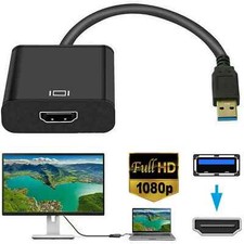 HD 1080P USB 3.0 to HDMI Video Cable Adapter For PC Laptop HDTV LCD TV Converter picture