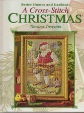 A Cross-Stitch Christmas: Timeless Treasures - Hardcover - GOOD picture