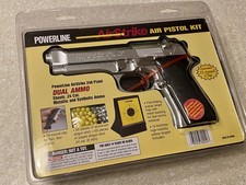 Vtg Daisy Powerline Airstrike 240 Air Pistol Kit with Manual, Pellets, & Target picture