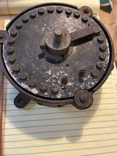 VINTAGE General Electric G.E Antique Field Rheostat - PART LOOK w METAL LABEL picture