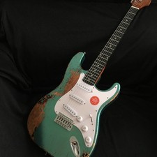 Electric Guitar Green Aged Vintage Rosewood Fretboard stainless Fret picture