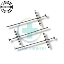 3 Pcs Set Orthopedic Michele Trephine German Stainless Steel Premium picture
