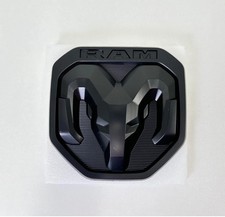 2019-2023 RAM Tailgate Emblem Black - Officially Licensed Mopar Product picture